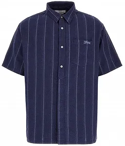 Мужская рубашка GUESS JEANS / Синяя / Размер L - Фото 1