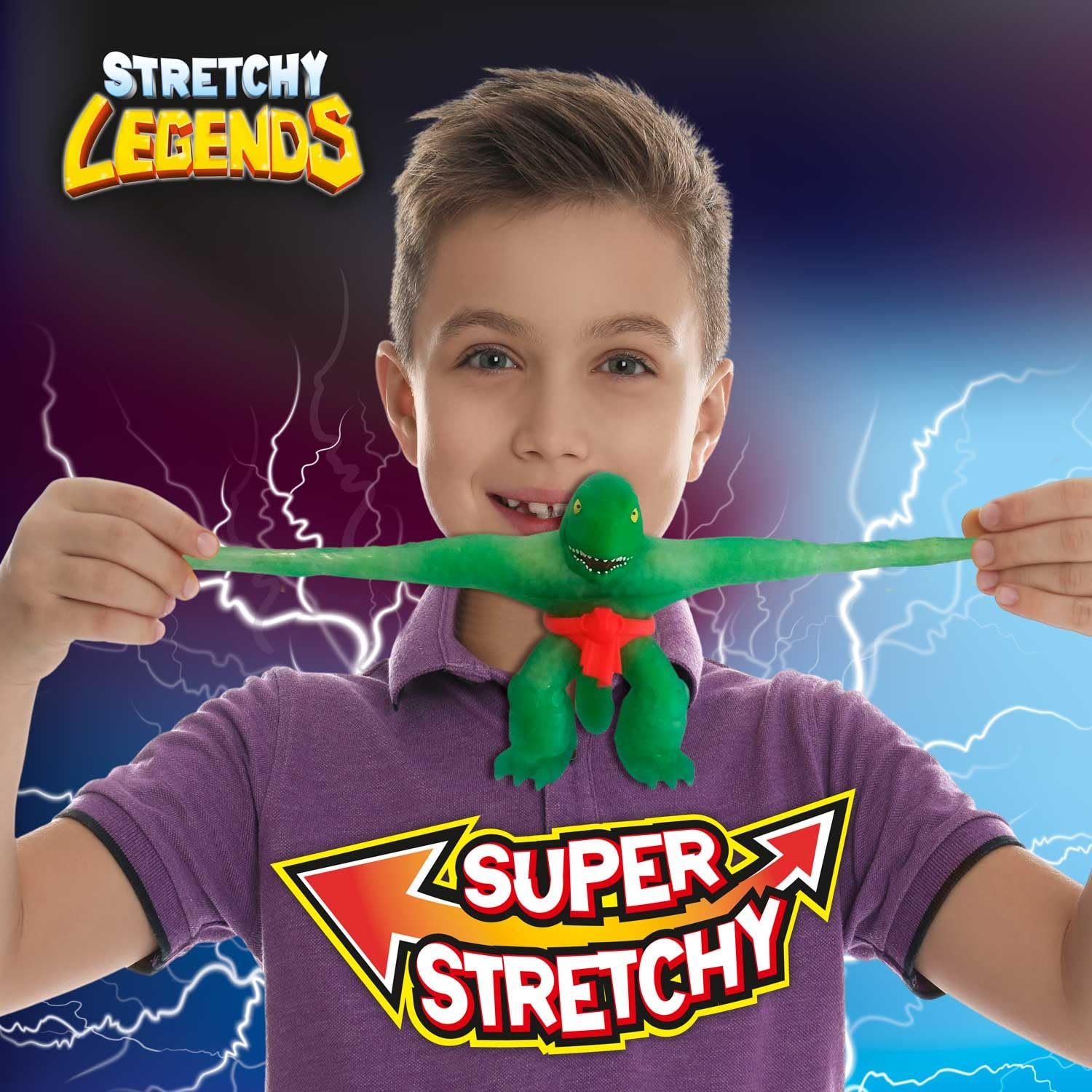 Фигурки Эластичные Silvercrest Stretchy Legends Детские Эластичные Коллекционные с Наполнителем из Слизи, фото №5