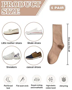 Шкарпетки Унісекс Бавовняні Тонкі Шкарпетки 5 пар synthetic.ua - Фото 1