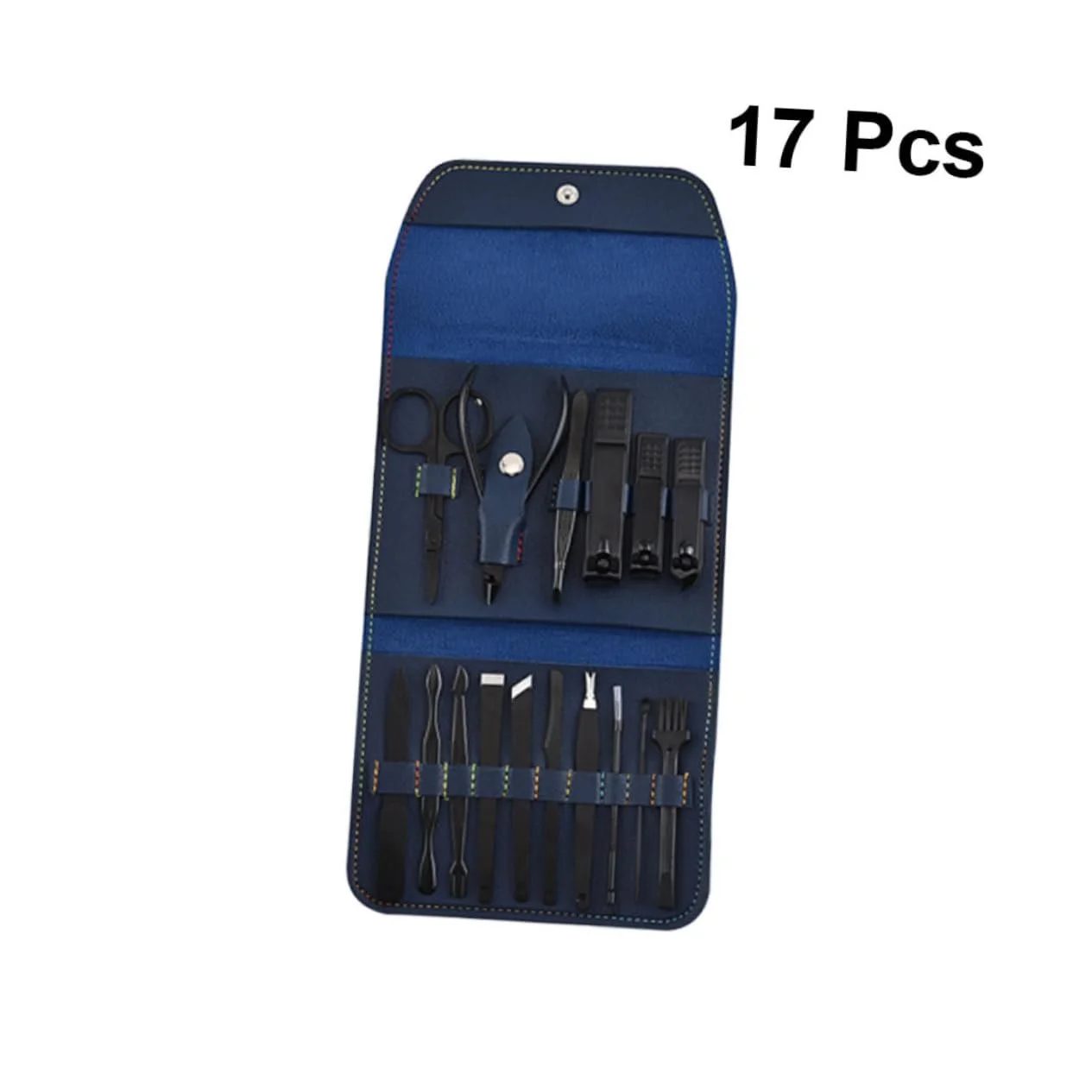 Набор для маникюра PACKOVE 16 предметов, синий, фото №5 Набор для маникюра PACKOVE 16 предметов, синий, фото №5