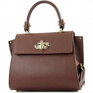 Сумка з ручками Modamoda de T182, маленькая, кожаная - Фото 1