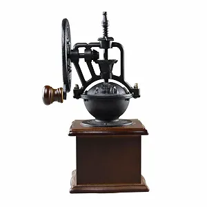 Ручная кофемолка Retro Windmühle Kurbel, железная synthetic.ua - Фото 1