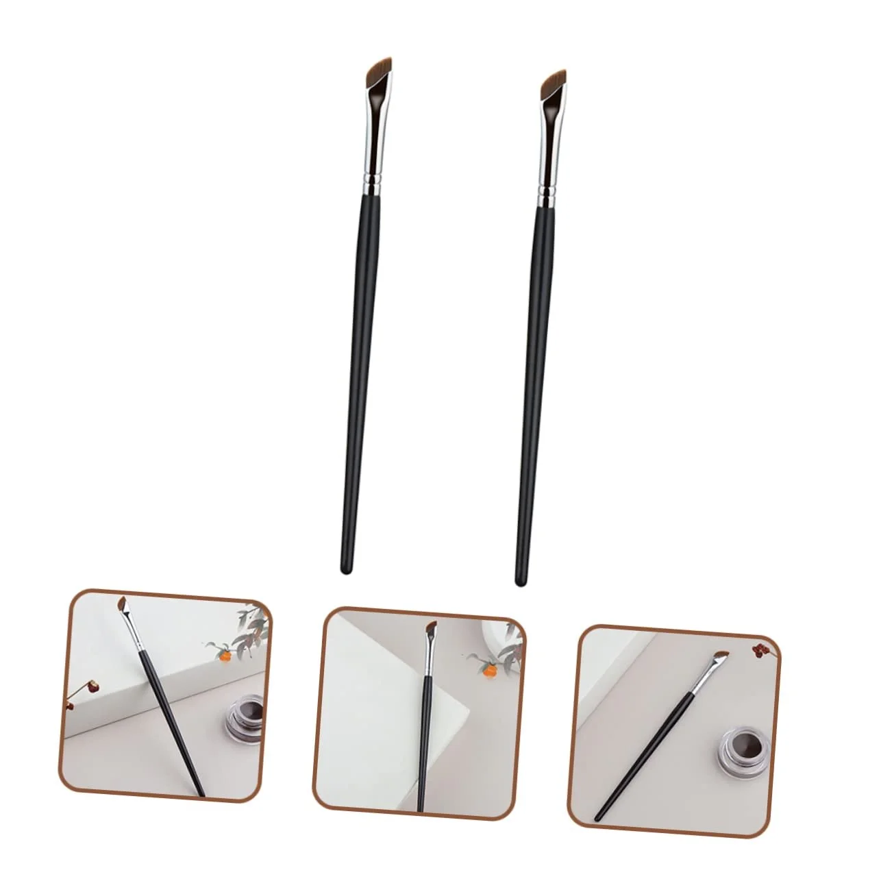 Кисти для бровей MAGICLULU Плоская Тонкая, фото №6