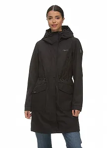 Женская парка Ragwear Summer Reloved Remake с капюшоном - Фото 1