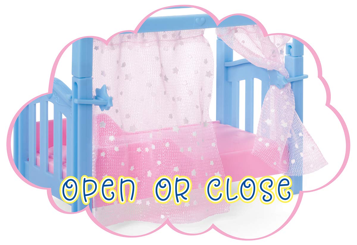 Кукла Simba Steffi Love Sweet Dreams с милым малышом и кроваткой, функция свечения в темноте, 12 штук, 29 см, фото №5