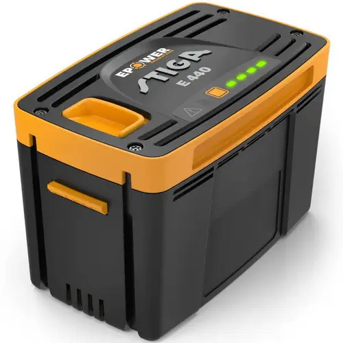 Газонокосарка акумуляторна STIGA Collector 543 AE Kit / Сталева дека / 41 см / 60 л / Чорна-Жовта, фото №4 Газонокосарка акумуляторна STIGA Collector 543 AE Kit / Сталева дека / 41 см / 60 л / Чорна-Жовта, фото №4