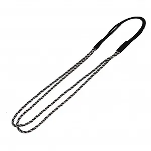 Купити Обруч Розкішний Скручений Ланцюжок Чорний/Сріблястий - Фото 1 Обруч Розкішний Скручений Ланцюжок Чорний/Сріблястий - Фото 1