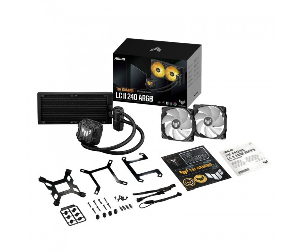 Система водяного охолодження Asus TUF Gaming LC II 240 ARGB (90RC00U1-M0UAY0), фото №6