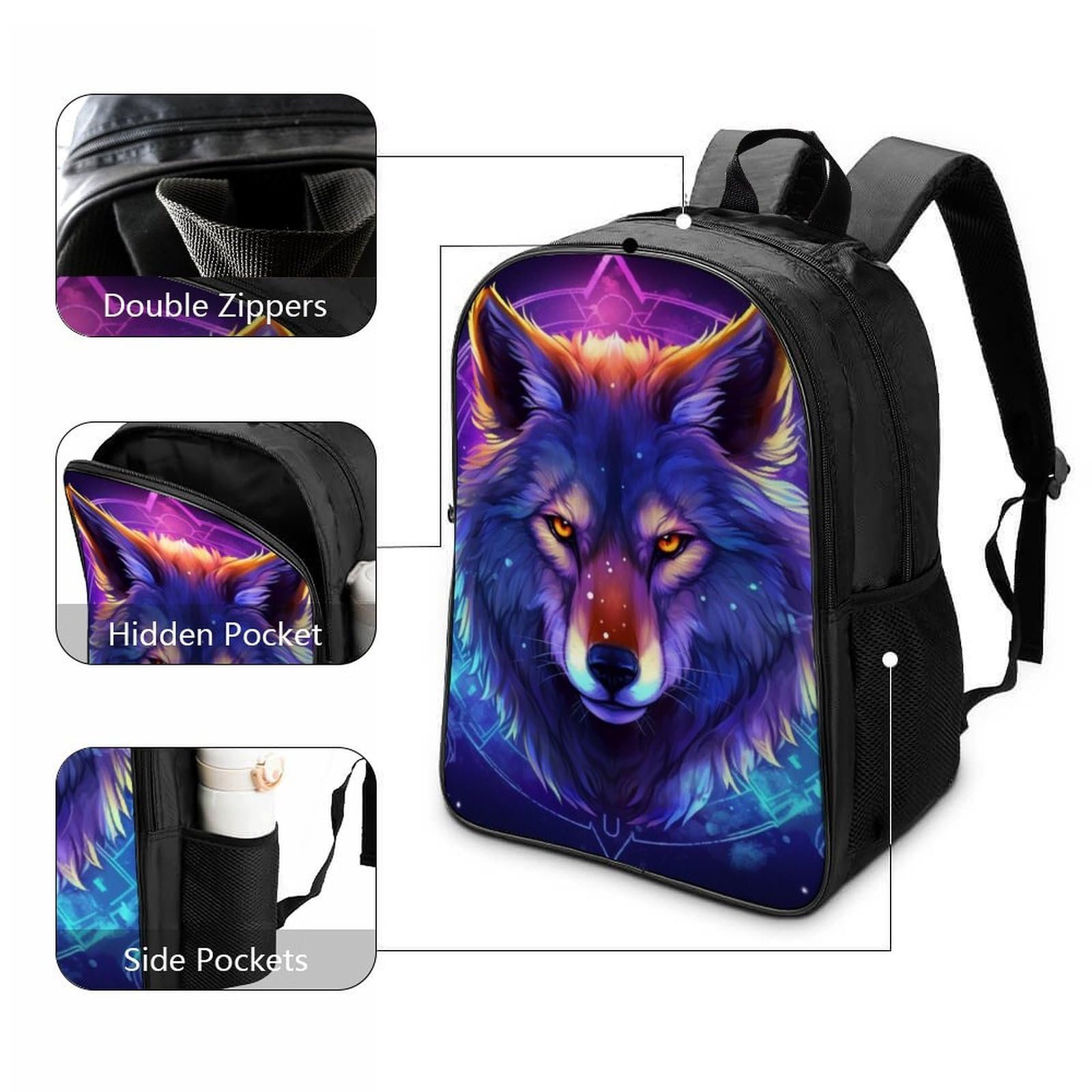 Ранец Wolf DPEOANEBN 40x28x16см, фото №3