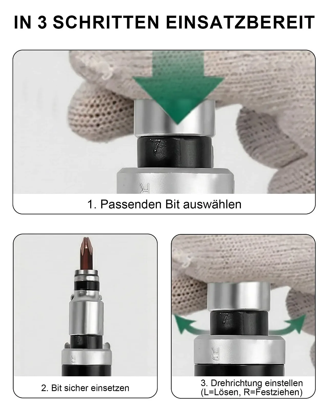 Набір ударних викруток 12 шт. 1/2 дюйма для видалення гвинтів S2, фото №6