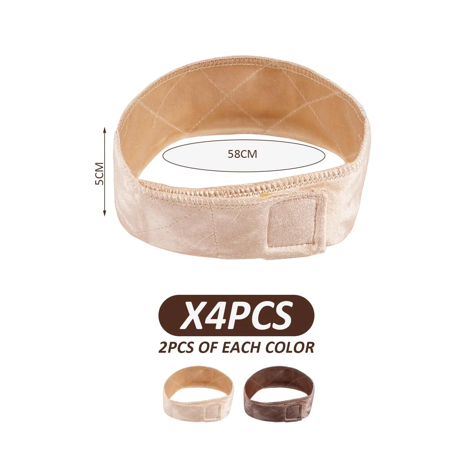 Пов'язка на голову Оксамитова Регульована, фото №2