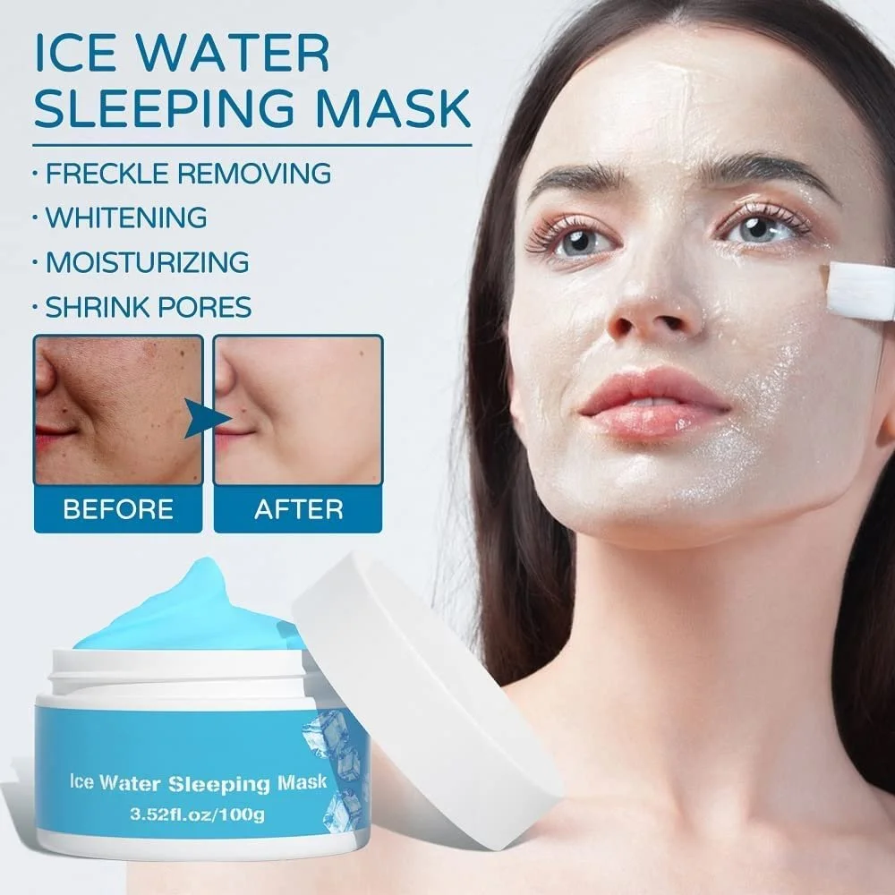 Маска для сну Jskin Beauty Hydra Moist Ice Water (2 шт), фото №4