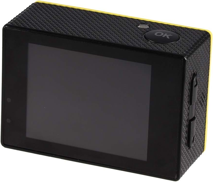 Екшн-камера Wakects Action Cam / 12Мп / 1080P / 60fps / Водонепроникна до 30м / Чорно-жовта (3632499218443), фото №3