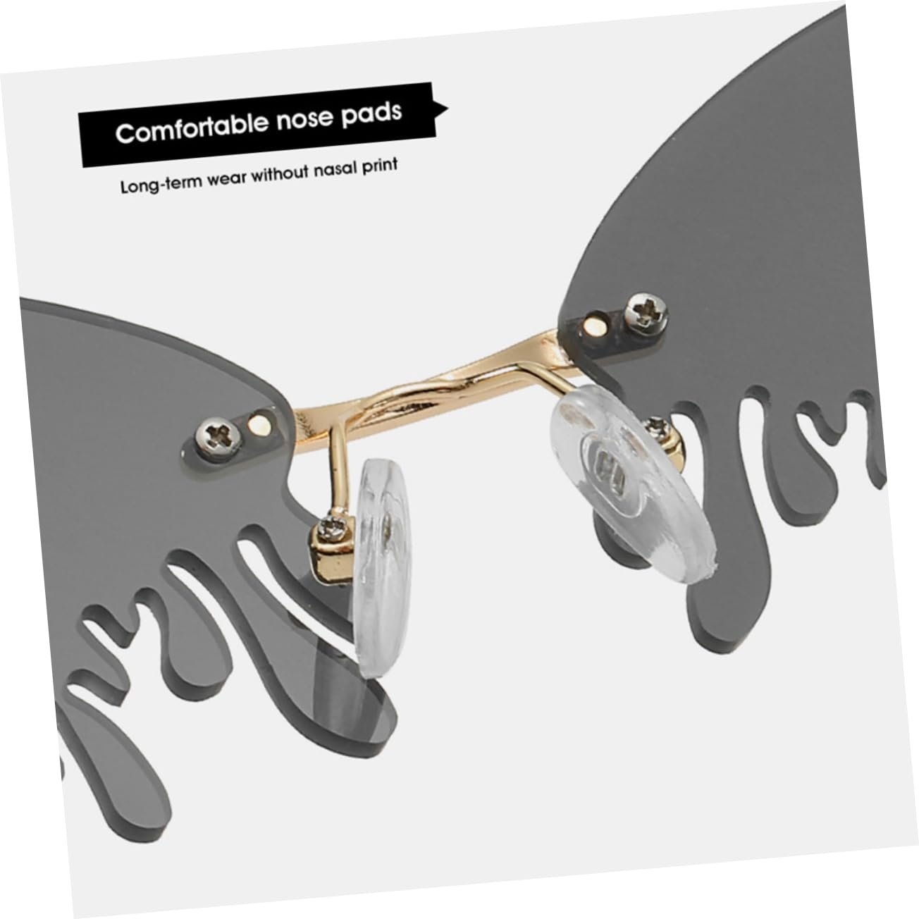 Реквізит для модної вечірки PACKOVE, стильні лінзи  Сірий, фото №2