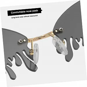 Реквизит для модной вечеринки PACKOVE, стильные линзы Серый synthetic.ua - Фото 1