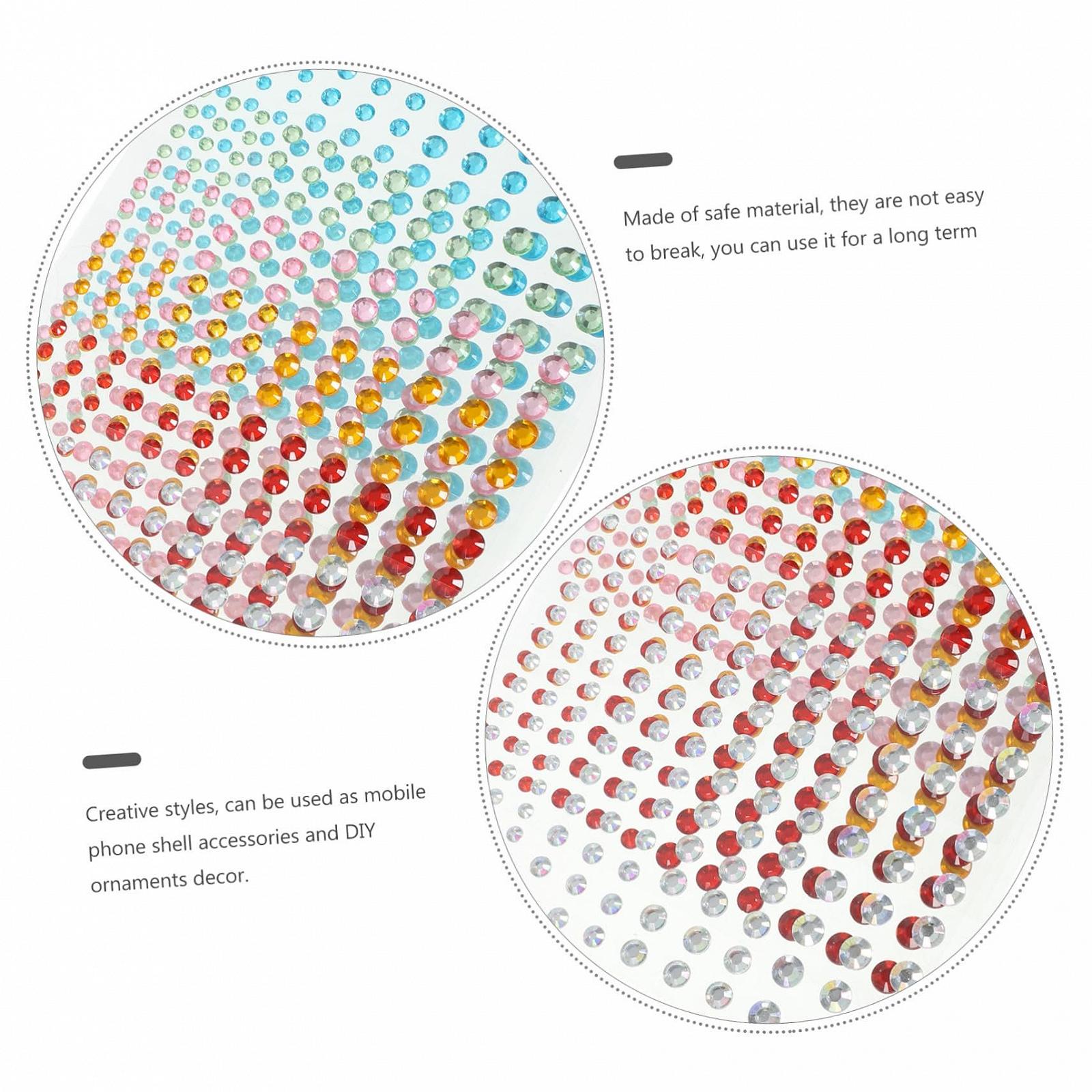 Наклейки стрази Самоклеючі Блискучі Камені тіла нігтів, фото №8