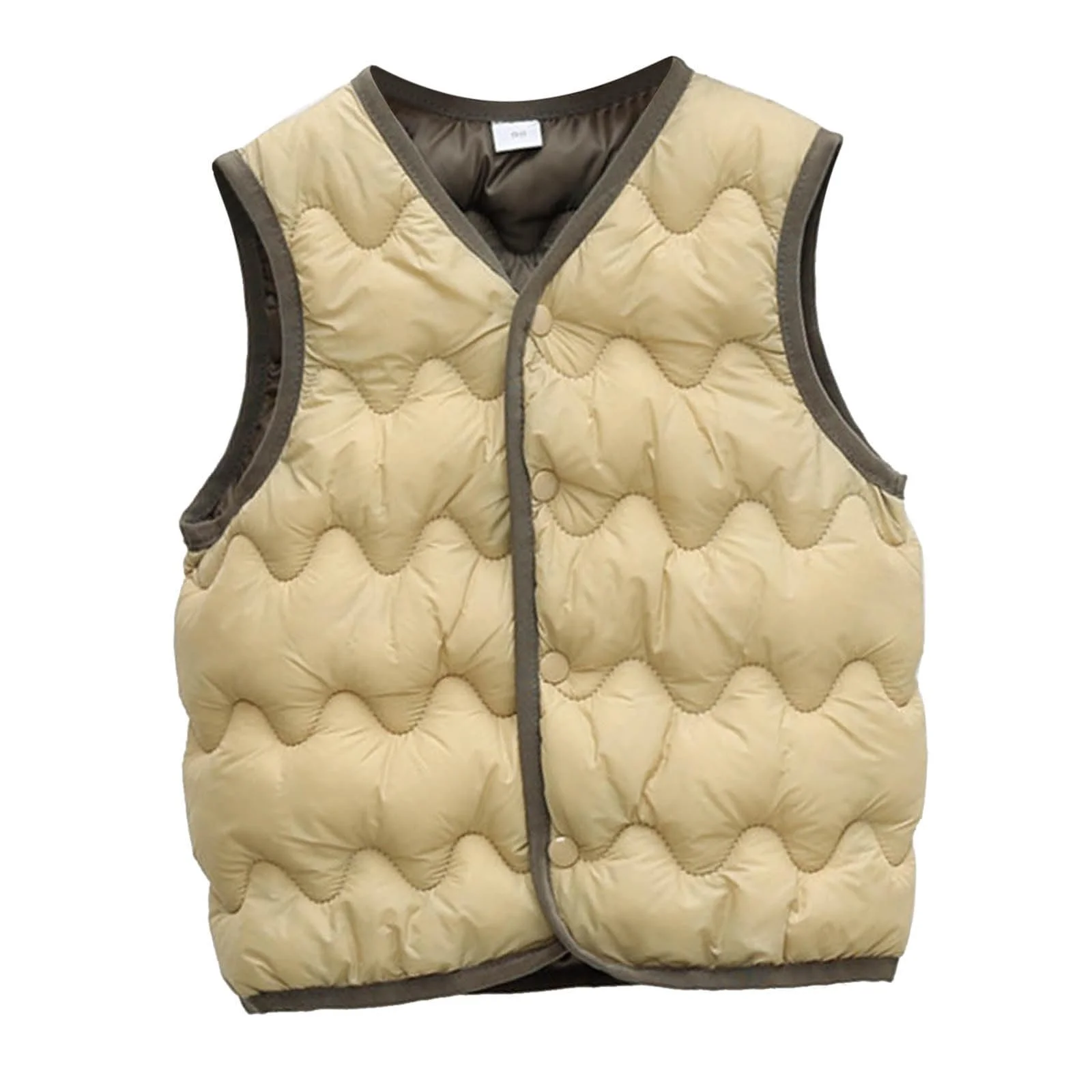 Жилет Generisch 2026 дитячий зимовий однотонний теплий для хлопчиків, фото №1