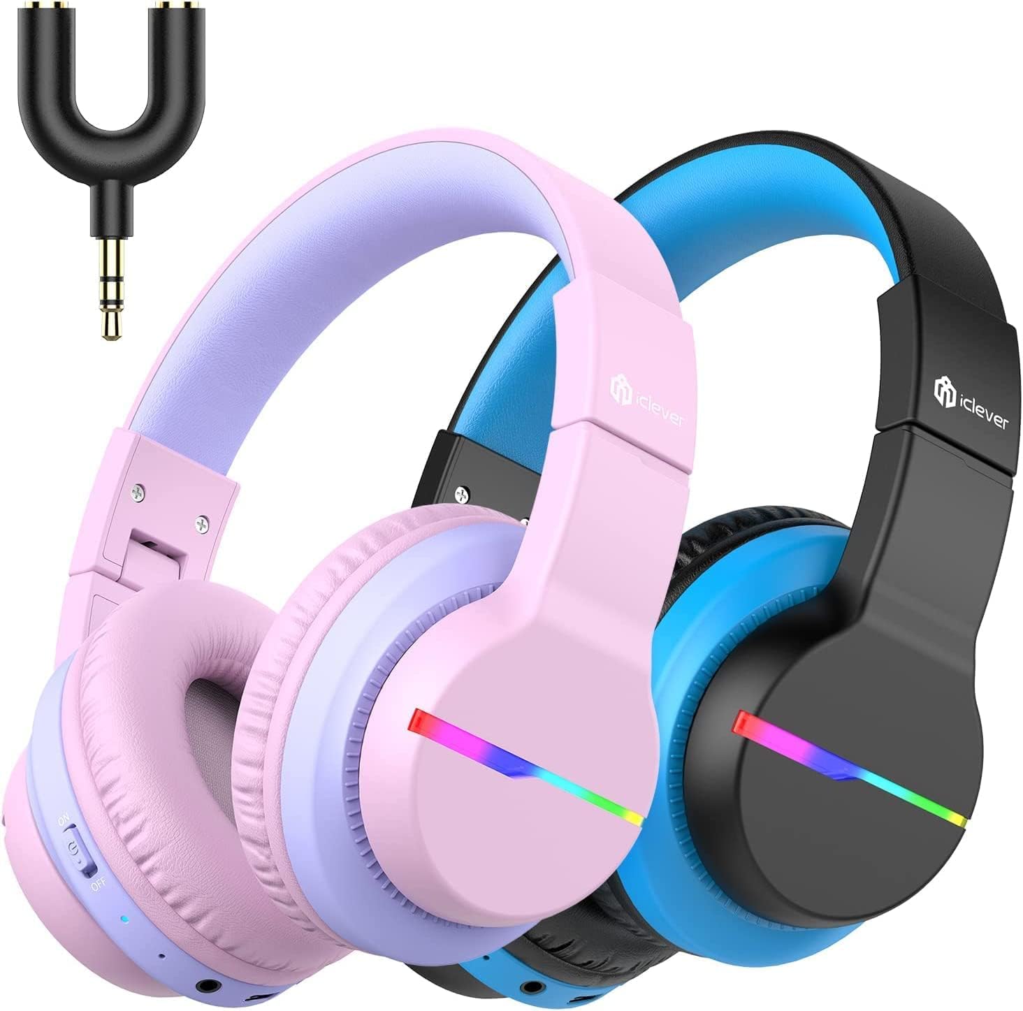 Навушники iClever BTH12 Bluetooth Для дітей, фото №1