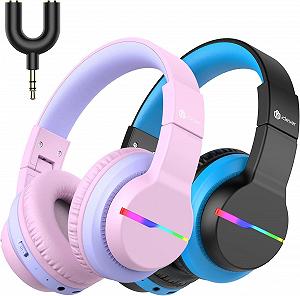 Навушники iClever BTH12 Bluetooth Для дітей - Фото 1