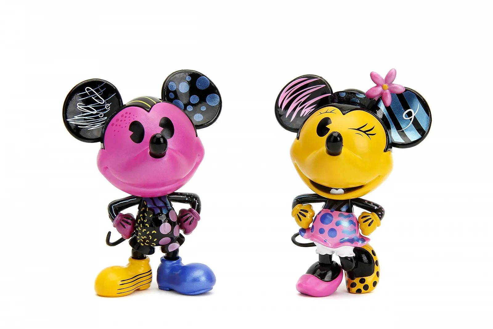 Набір фігурок Jada Toys Mickey & Minnie Designer Twin Pack 10 см Metal, фото №1