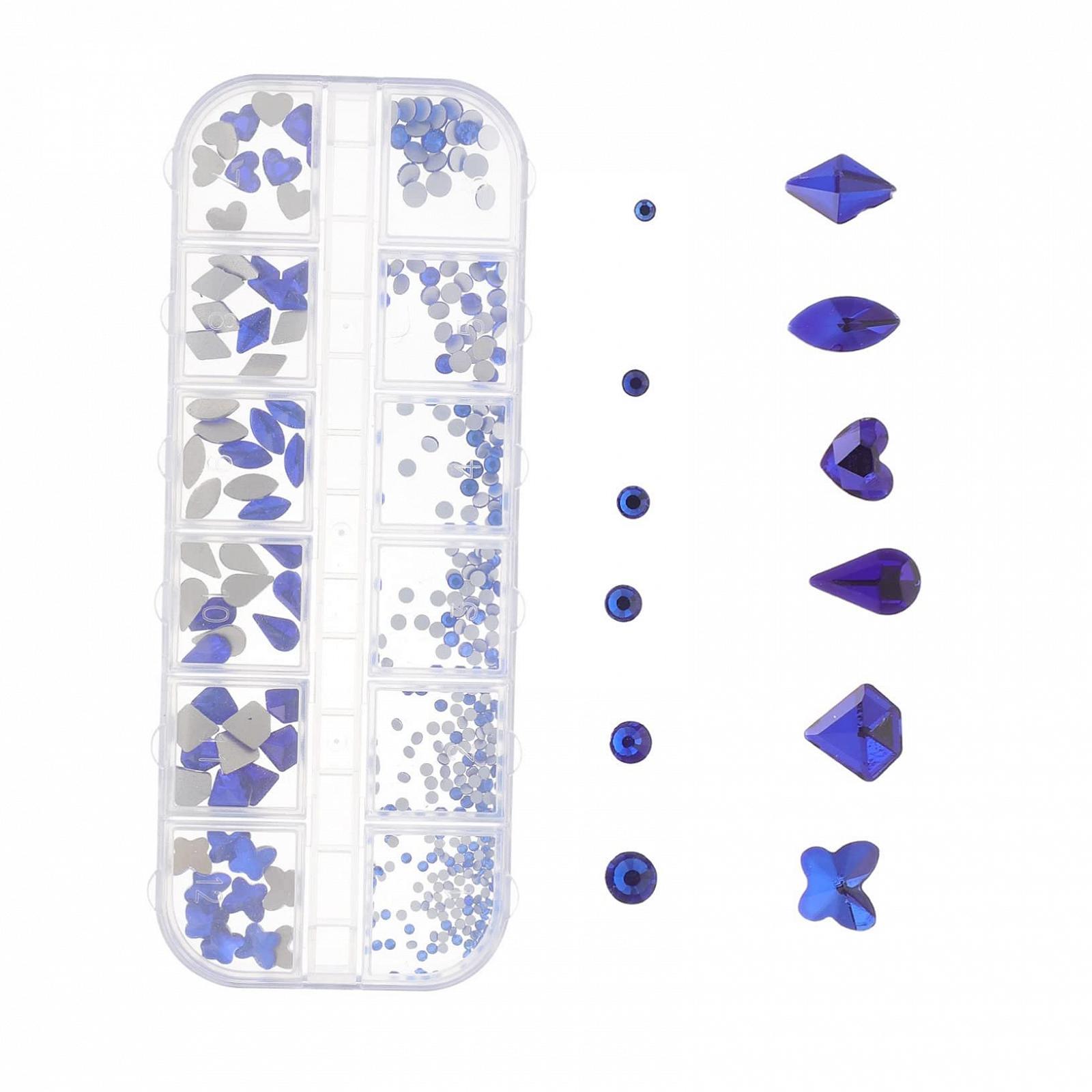 Стрази для нігтів Resin DiamondOOFAN, набір для творчого манікюру, фото №1