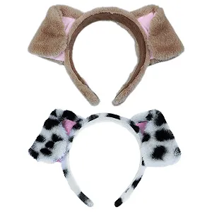 Обруч Вуха собаки Плюшевий - Фото 1