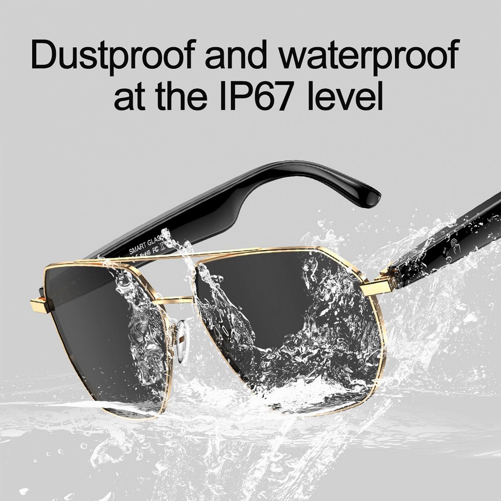 Умные очки AI-переводчик с поддержкой 163 языков, мгновенный перевод, IP67, фото №3