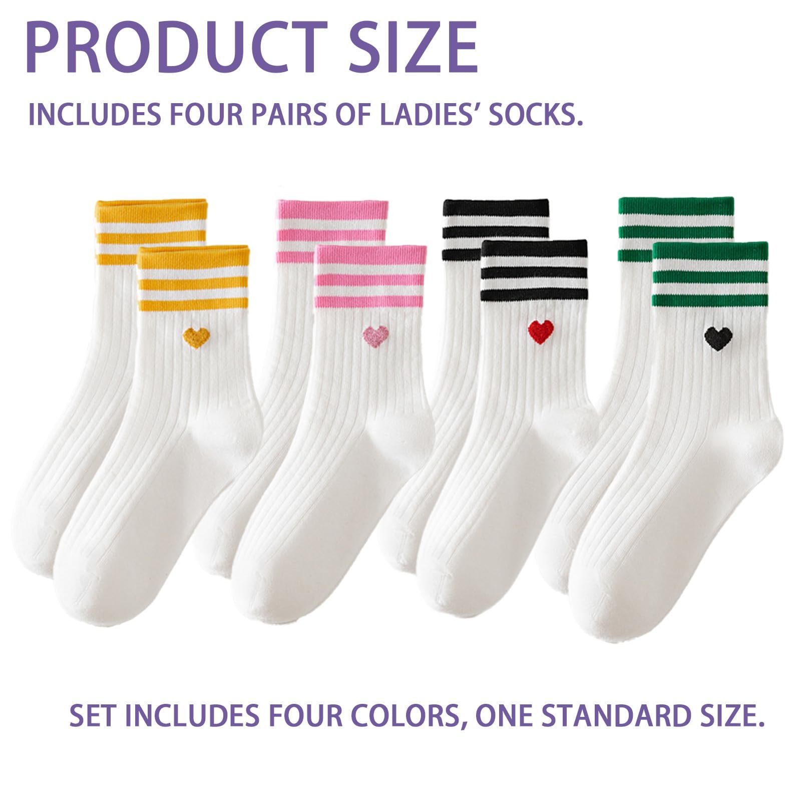 Женские теннисные носки (4 пары), фото №2