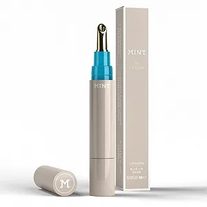 Блеск для губ Dr. Mintcheva pH Blue Lip Glow с эффектом мгновенного отбеливания зубов, 4 мл - Фото 1