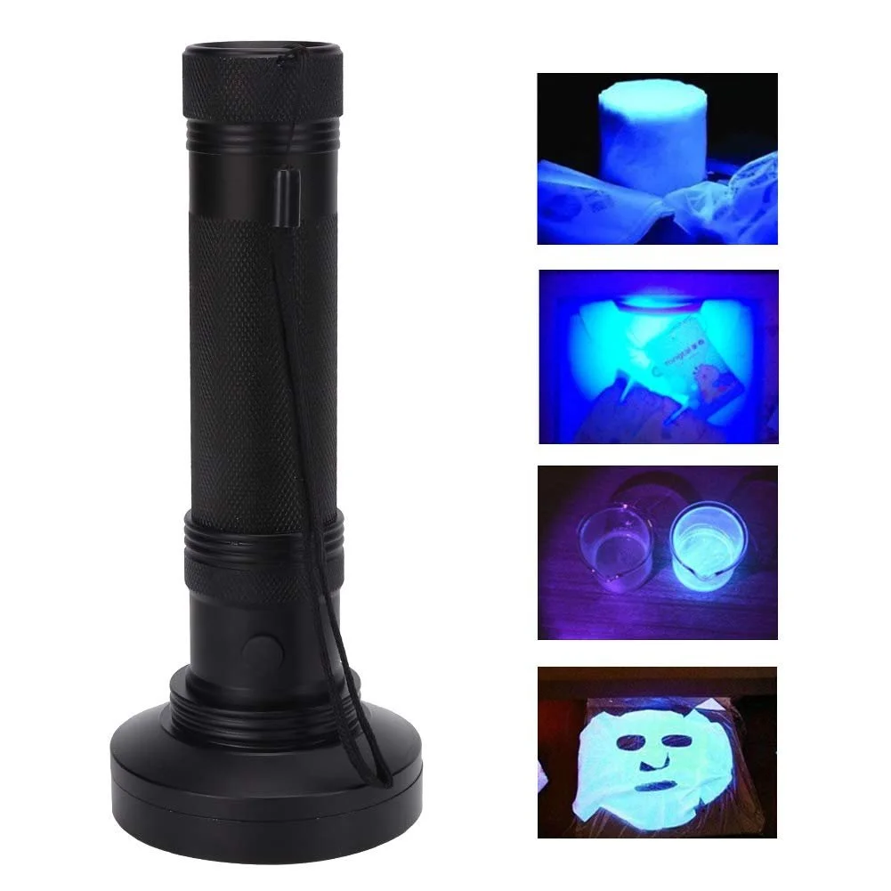 Ліхтар ViaGasaFamido 100 LED Алюмінієвий та гумовий корпус Чорний, фото №3