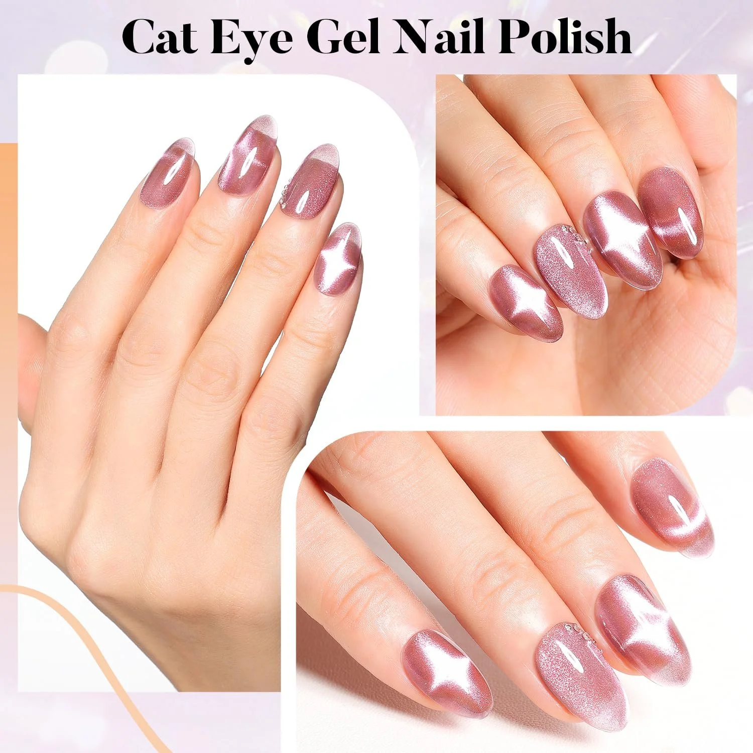 Гель AIMEILI Котяче око UV, 10 мл, 735, фото №3