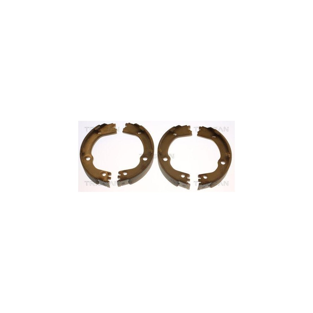 Комплект тормозных колодок стояночного тормоза TRISCAN 8100 43628 для HYUNDAI KIA задний мост, фото №1