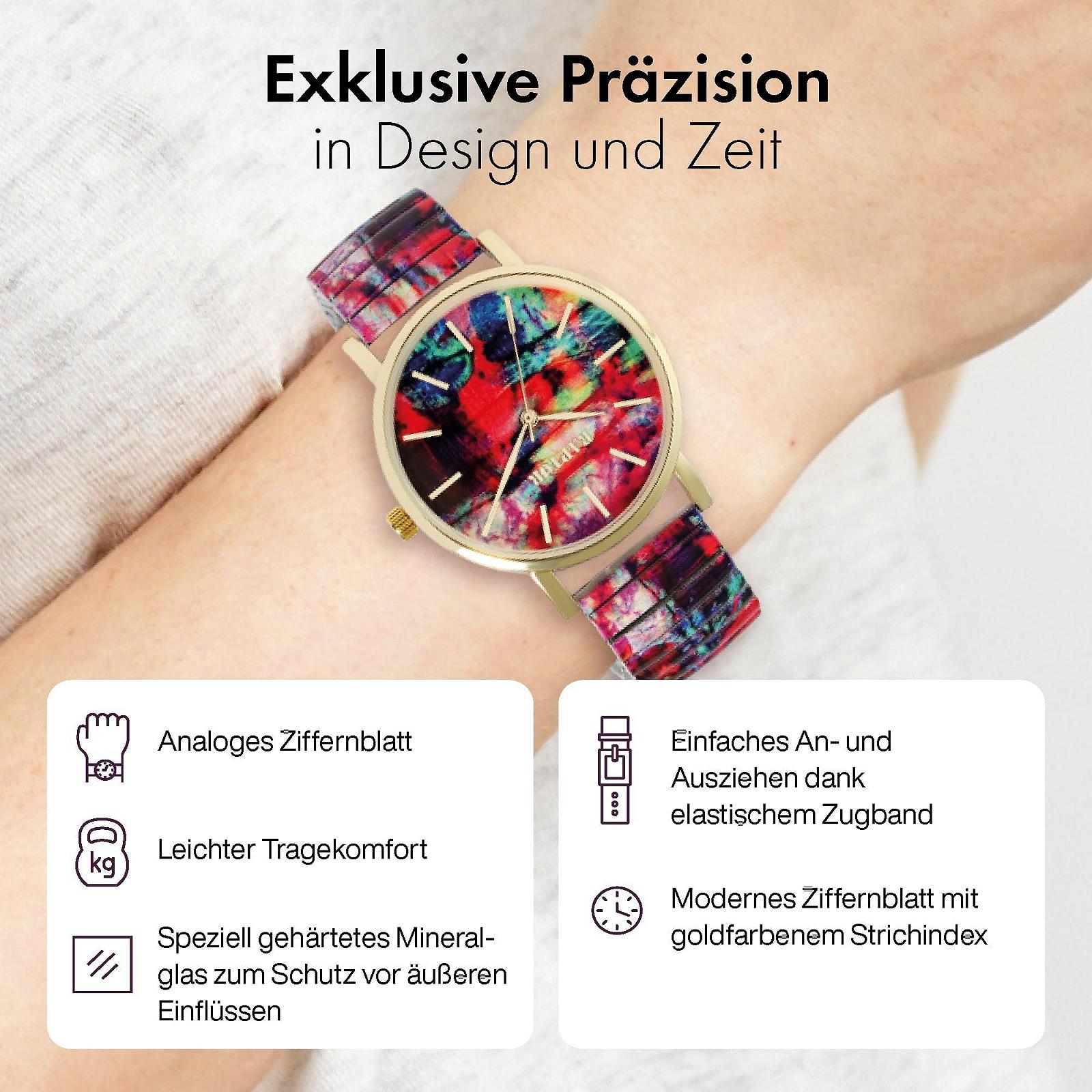 Женские часы Кварцевые Аналоговые Raptor Colorful Edition RA10205, разноцветный, фото №3