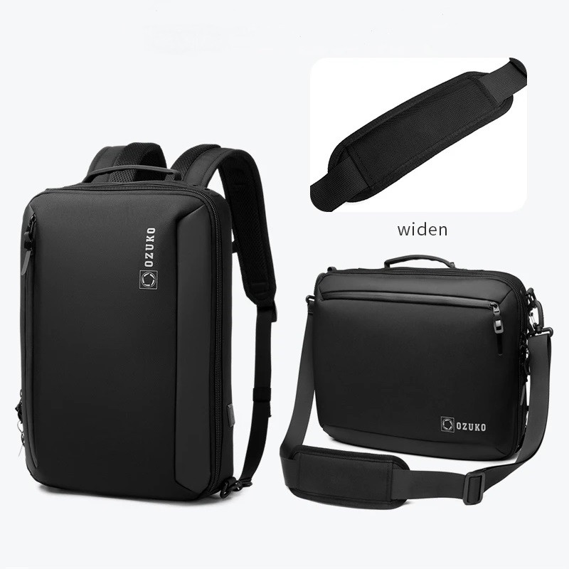 Рюкзак городской Ozuko 9490S 9л с отделением для ноутбука до 15,6" Black 16211, фото №9 Рюкзак городской Ozuko 9490S 9л с отделением для ноутбука до 15,6" Black 16211, фото №9