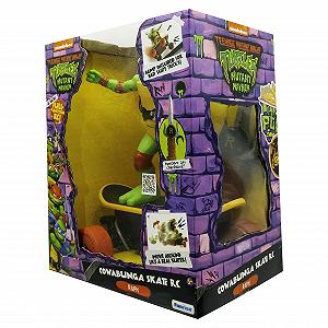 Фигурка Черепашки-ниндзя Рафаэль Mutant Mayhem TMNT Cowabunga Скейт RC synthetic.ua - Фото 1