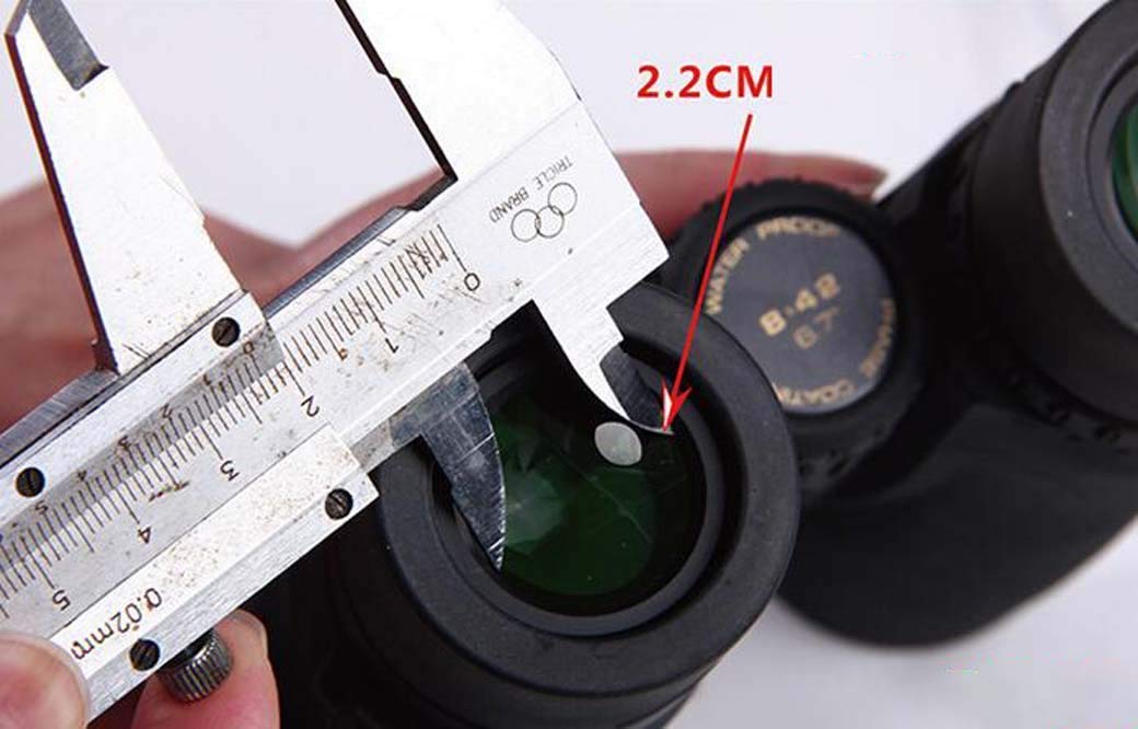Бінокль Tragbares Fernglas 10x42 Низька світлосила Ніч HD ED, фото №4
