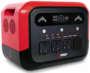 Зарядна станція Bimson Power BP1200PPS 2400 Вт / 1200 Вт / 1024 Вт*год / LiFePO4 / Швидка зарядка - Фото 1