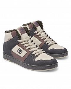 Кеди DC Shoes Manteca 4 Hi WR Шкіряні чоловічі - Фото 1