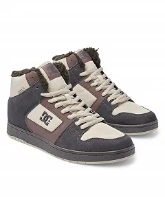 Високі Шкіряні Чоловічі Кросівки DC Shoes Manteca 4 Hi WR - Фото 1
