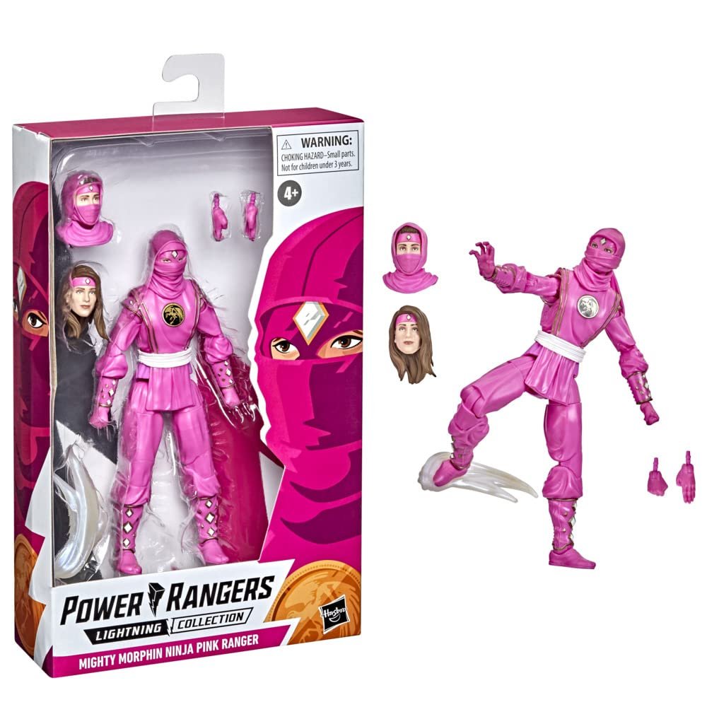 Фігурка Рейнджер Рожевий Могутні Морфіни Ніндзя Hasbro Multi-Colour, фото №2