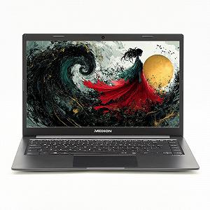 Ноутбук 14" Medion (Lenovo Group) Akoya E4251 Intel RAM 8 ГБ SSD 256 ГБ Intel Graphics IPS FullHD Метал Win10 (4484) - Фото 1
