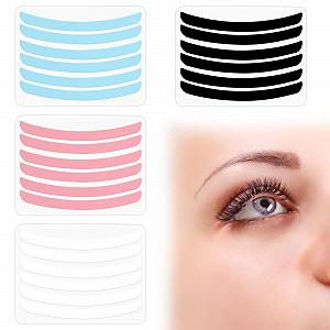 Набір для завивки вій Reusable Eyelash Lift Pads Eyelash Lift Tool Soft Pads Silicone Perm Band Eyelash Lifting Compensator 4 кольори - Фото 1