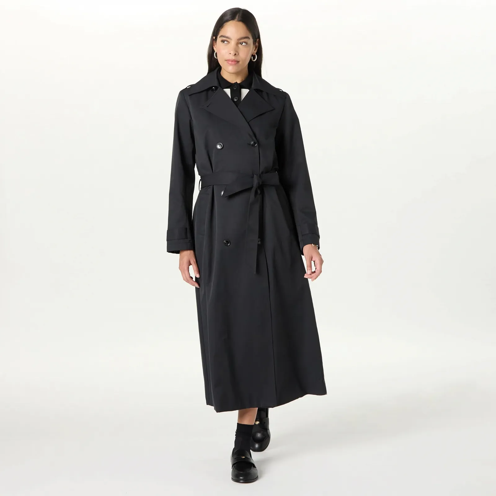 Тренч The Drop Emilia Удлиненный, фото №4 Тренч The Drop Emilia Удлиненный, фото №4