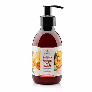 Йогурт для тела Пребиотик Апельсин с маслом ши, маслом манго и гиалуроновой кислотой - Фото 1