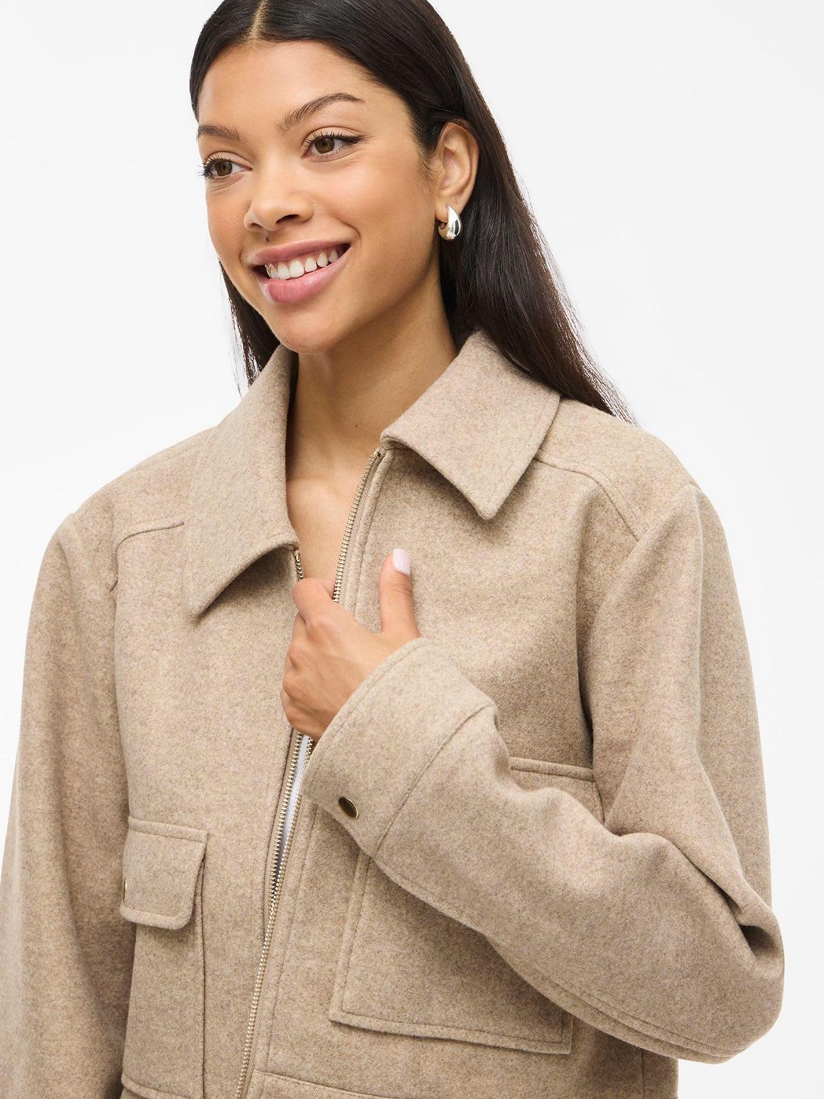 Куртка Vila VIJANE на молнии, фото №6