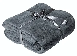 Покривало Мікрофібра Viva XL Hillfield Сірий, 240 x 220 см - Фото 1