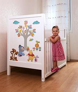 Наклейка на окно Komar Disney Winnie The Pooh Nature Lovers Freestyle 14014h набор из 14 шт. Multi-Colour synthetic.ua - Фото 1