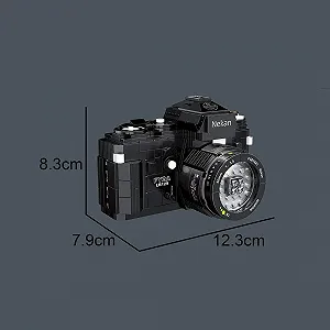 Конструктор AKOGD Камера Зеркальная SLR Модель Набор 627 деталей Ретро Цифровая Камера Модель Конструктор Обучающий Набор для Детей и Взрослых (#1) synthetic.ua - Фото 1