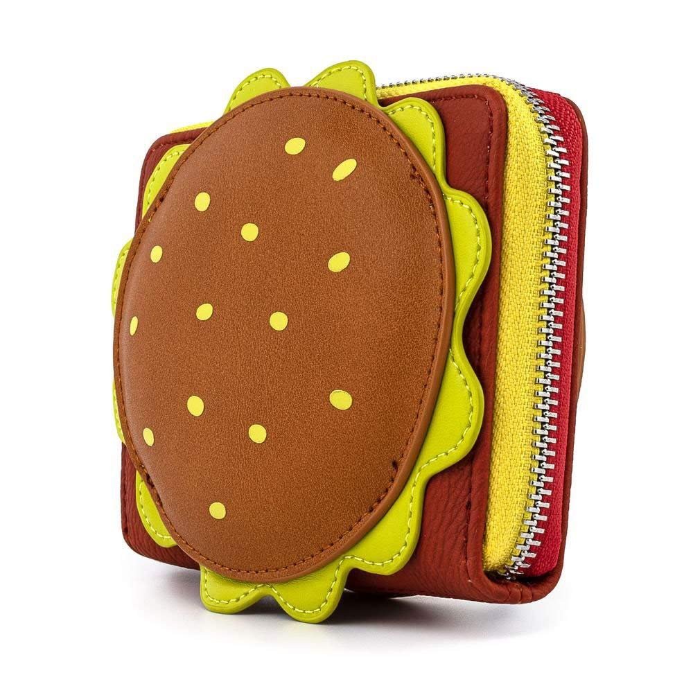 Кошелек на молнии Loungefly SpongeBob SquarePants Plankton Krabby Patty (многоцветный), фото №2