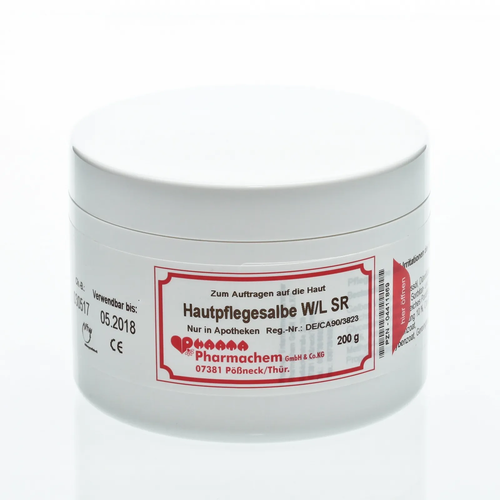 Мазь для ухода за кожей Original Skin Care W/L SR I Крем для всестороннего ухода I Подходит для здоровой, сухой и потрескавшейся кожи I Без спиртов ланолина, без отдушек и парфюмерии I 200 г, фото №1